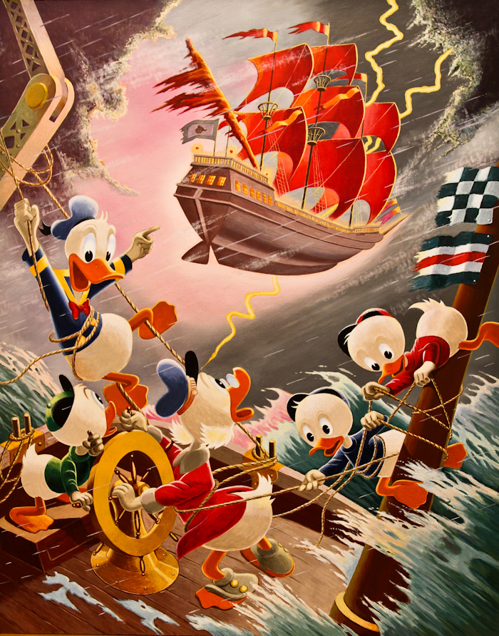 Afoul of the Flying Dutchman Carl Barks/Gil