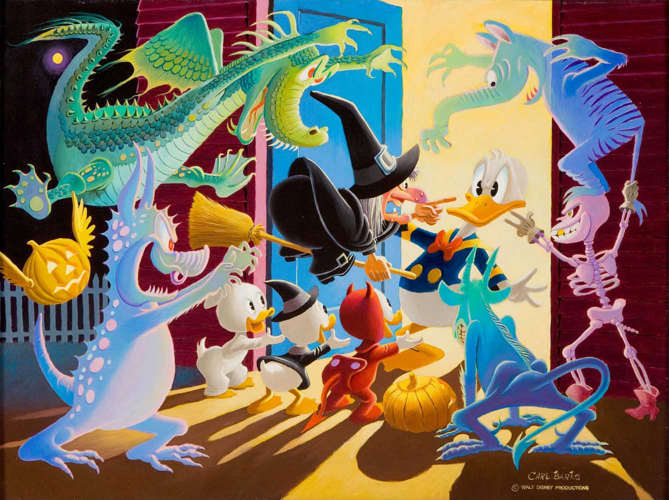 Halloween in Duckburg di Barks