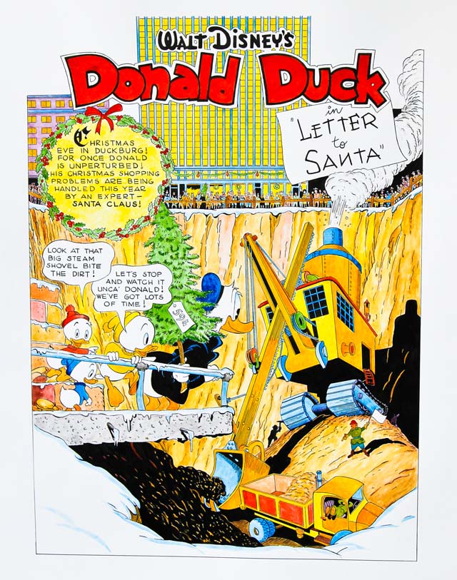 Letter to Santa Carl Barks