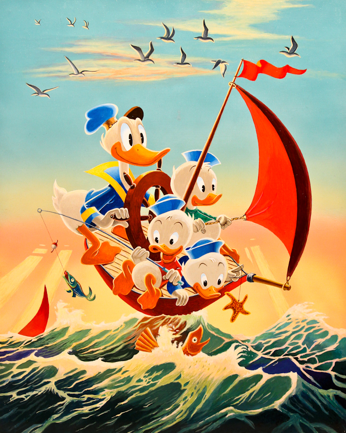 Red Sails in the Sunset Carl Barks/Gil