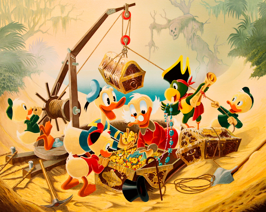 Return to Morgan's Island Carl Barks/Gil